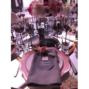 Бокал Grid, серый металлик, 300мл