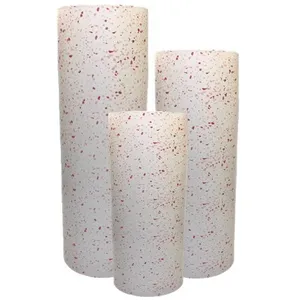 Сет колонн Tubus Terrazzo белый LMS