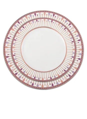 Сет тарелок Pattern Pink S и M - Фото основное 1