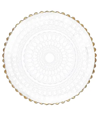 Сервировочная тарелка Lacy Gold - Фото основное 1