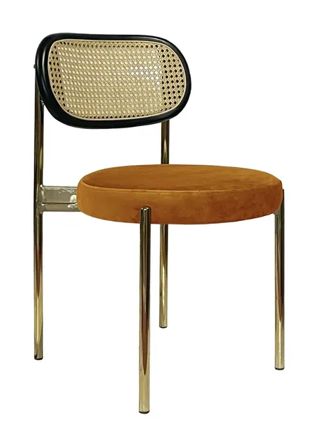 Стул Modern Gold, Black Rotango + Marigold - Фото основное 1