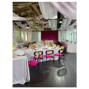 Стул Modern Black, Black Rotango + Inviting fuchsia - Фото 3