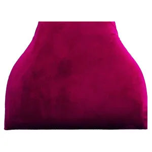 Подушка на стул Hameleon (велюр), бордовая