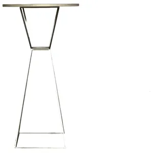 Коктейльный столик Hourglass Silver