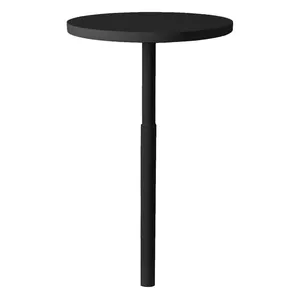 Стол коктейльный Twist Circle Black  (телескопическая нога) - Фото 2