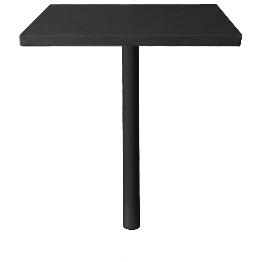 Стол коктейльный Twist Rectangle S, Лакричный леденец + Total Black (телескопические ноги) - Фото миниатюра 3