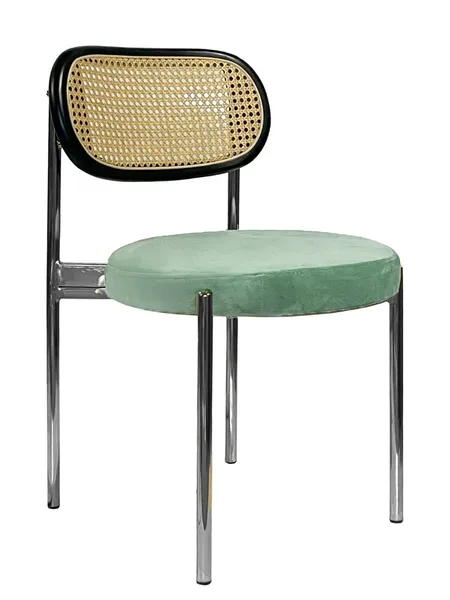 Стул Modern Silver, Black Rotango + Mint - Фото основное 1
