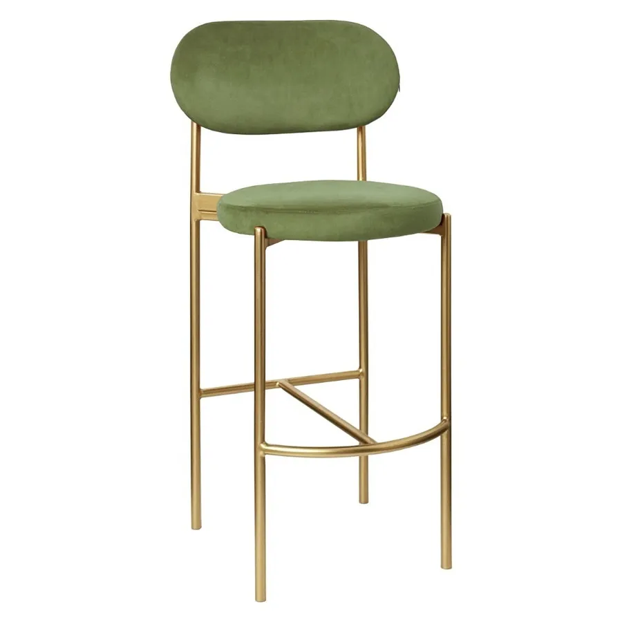 Стул барный Modern Comfy Matcha  (любой цвет каркаса) - Фото миниатюра 1