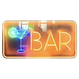 Неоновая надпись Bar