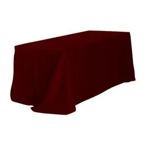 Скатерть бордовая, ПЛОТНАЯ (прямоугольная, 380*250см)