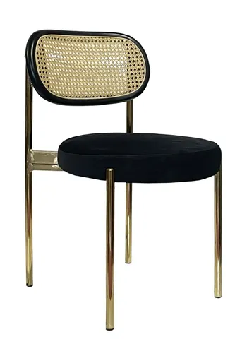Стул Modern Gold, Black Rotango + Total Black - Фото основное 1