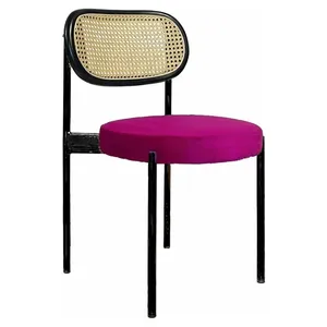 Стул Modern Black, Black Rotango + Inviting fuchsia