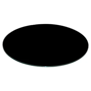 Столешница коктейльного стола, темное стекло