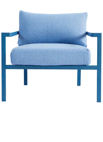 Кресло Huggi, Черничный йогурт + Blue Teddy - Фото основное 1