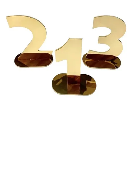 Номерки стола Numero Gold - Фото основное 1