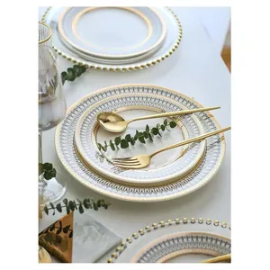 Сет тарелок Pattern Black S и M - Фото 2