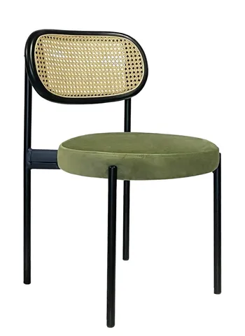 Стул Modern Black, Black Rotango + Matcha - Фото основное 1