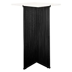 Коктейльный стол Shredder Black Square