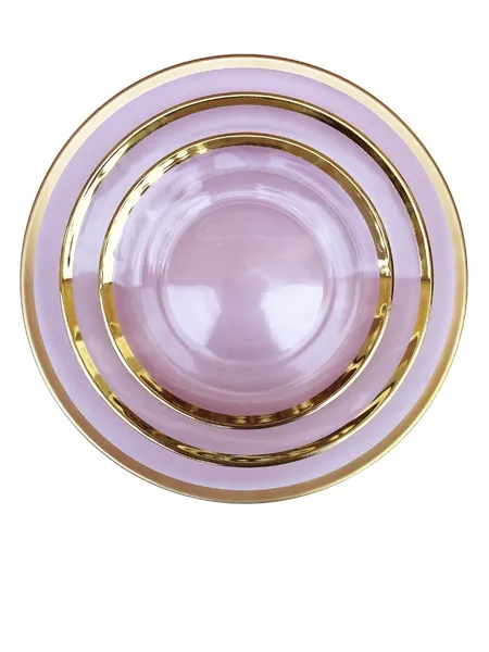 Сет порционных тарелок Lollipop Bubble Gum Paris - Фото основное 1