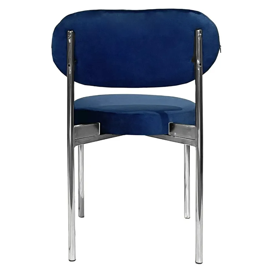 Стул Modern Silver, Navy - Фото миниатюра 2