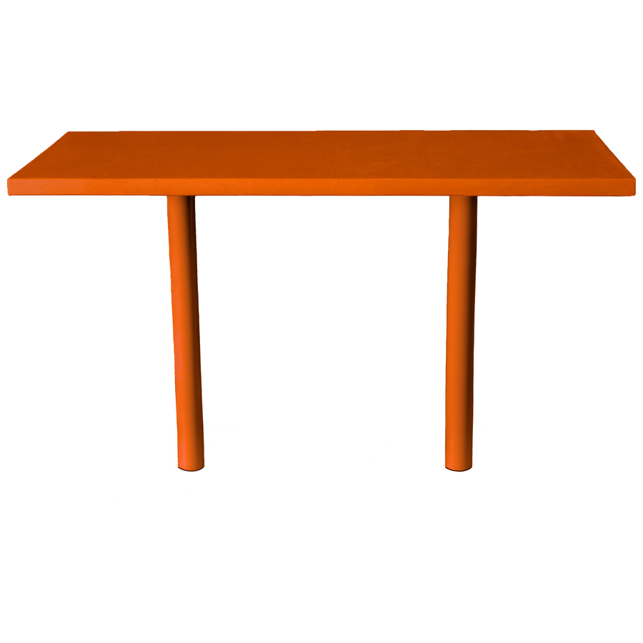 Стол коктейльный Twist Rectangle M, Тыквенный тарт + Marigold (телескопические ноги) - Фото миниатюра 4