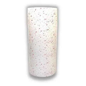 Колонна Tubus Terrazzo белая S