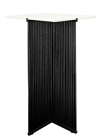 Коктейльный стол Shredder Black Square - Фото основное 1