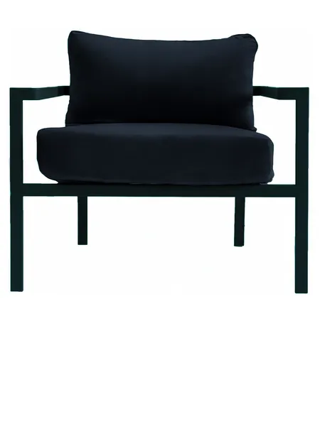 Кресло Huggi, Лакричный леденец + Total Black - Фото основное 1