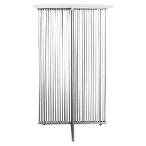 Коктейльный стол Shredder Silver Square - Фото 2