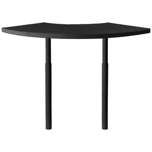 Стол коктейльный Twist Serpent S, Лакричный леденец + Total Black (телескопические ноги) - Фото 2