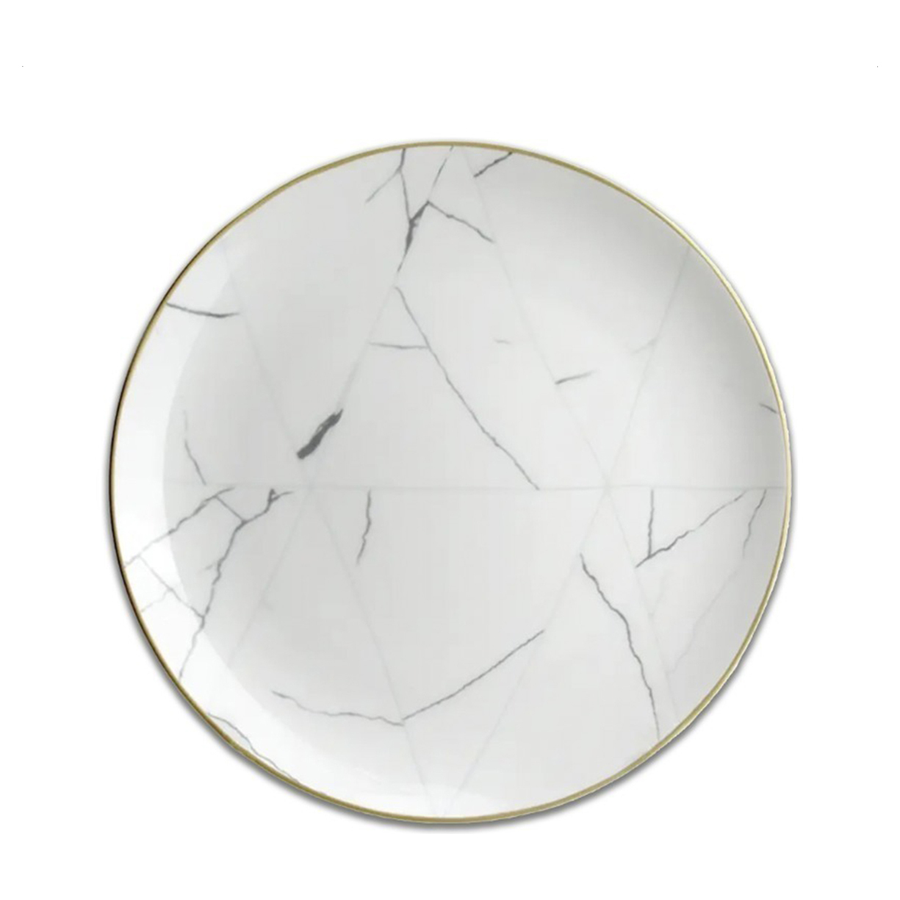 Тарелка мраморная Marble, 20,3см - Фото основное 1