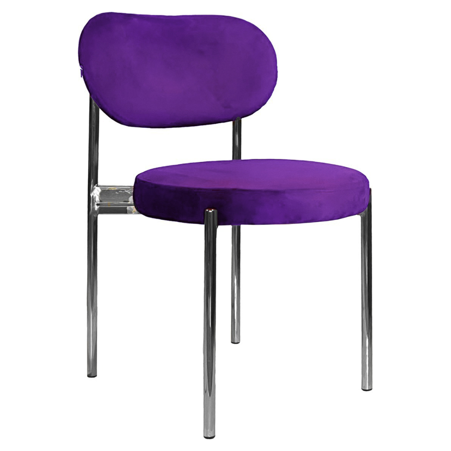 Стул Modern Silver, Mysterious purple - Фото миниатюра 1