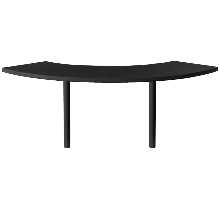 Стол коктейльный Twist Serpent M, Лакричный леденец + Total Black (телескопические ноги) - Фото миниатюра 4