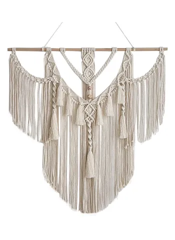 Панно декоративное из макраме Boho Tassel - Фото основное 1