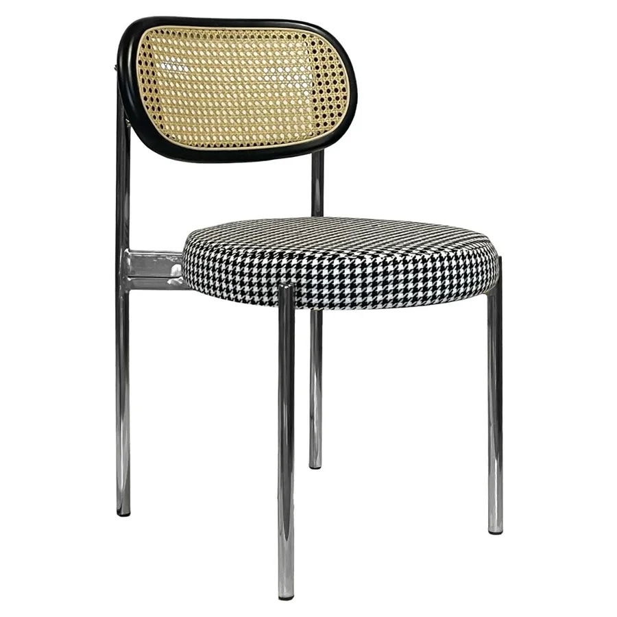 Стул Modern Silver, Black Rotango + Goosefoot - Фото миниатюра 1