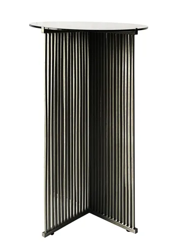 Коктейльный стол Shredder Black c черной столешницей - Фото основное 1