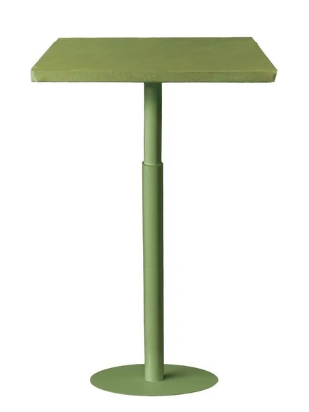 Стол коктейльный Twist Rectangle S, Фисташковое пралине + Matcha (телескопические ноги) - Фото основное 1