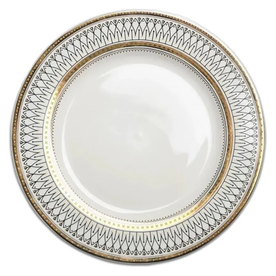 Тарелка Pattern Black M - Фото миниатюра 1