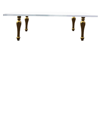 Стол 300см Aztec Gold, белый - Фото основное 1
