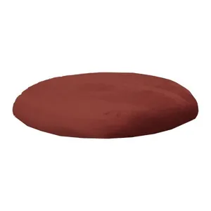 Подушка барного стула велюр, терракотовая