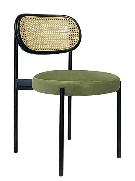 Стул Modern Black, Black Rotango + Matcha - Фото основное 1