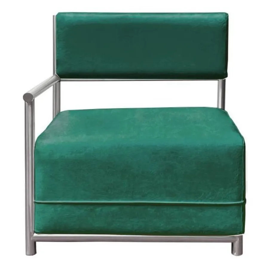 Диван Vice Versa Square Left, Emerald - Фото миниатюра 1