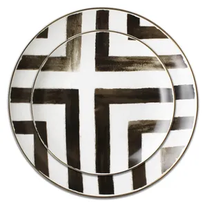 Сет порционных тарелок Criss Cross