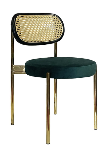 Стул Modern Gold, Black Rotango + Emerald - Фото основное 1