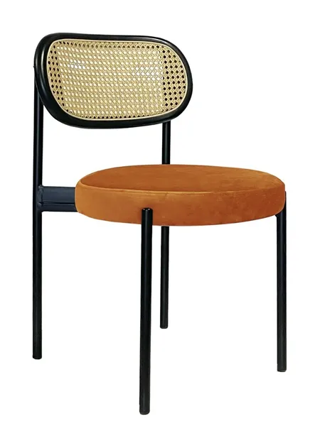 Стул Modern Black, Black Rotango + Marigold - Фото основное 1
