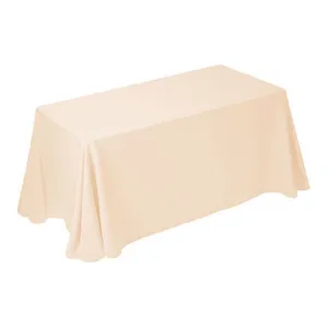 Скатерть крем-брюле, ПЛОТНАЯ (прямоугольная 330*320см)