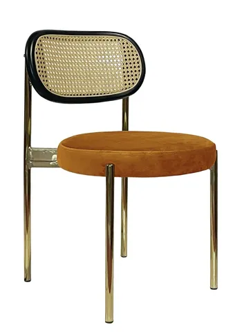 Стул Modern Gold, Black Rotango + Marigold - Фото основное 1