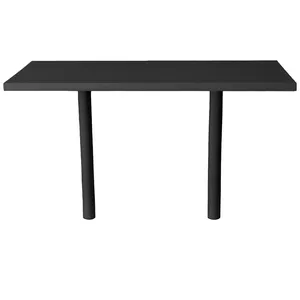 Стол коктейльный Twist Rectangle M, Лакричный леденец + Total Black (телескопические ноги) - Фото 4