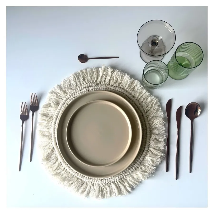 Тарелка Accent Beige M - Фото миниатюра 8