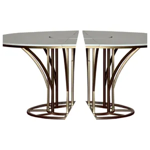 2 полукруглых модуля стола Tulip